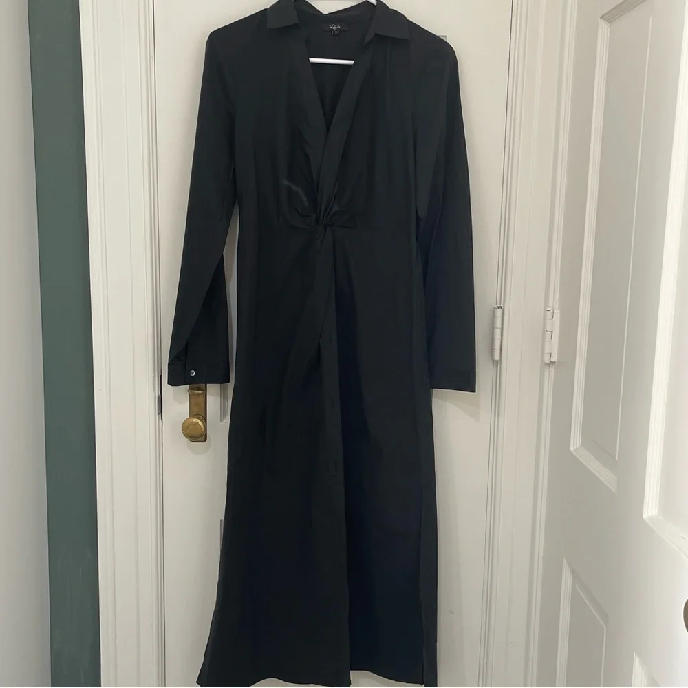NWOT RAILS Irie Black Dress Small Retail $259 - Picture 6 of 8